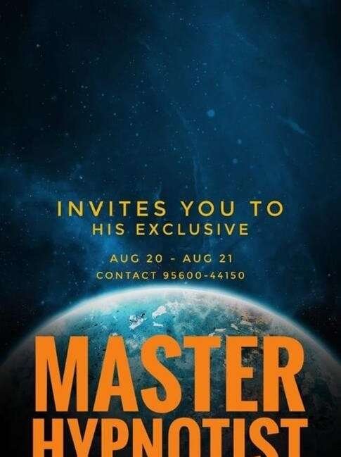 Master Hypnotist certificat