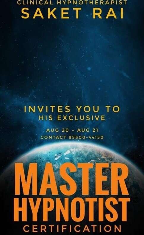 Master Hypnotist certificat